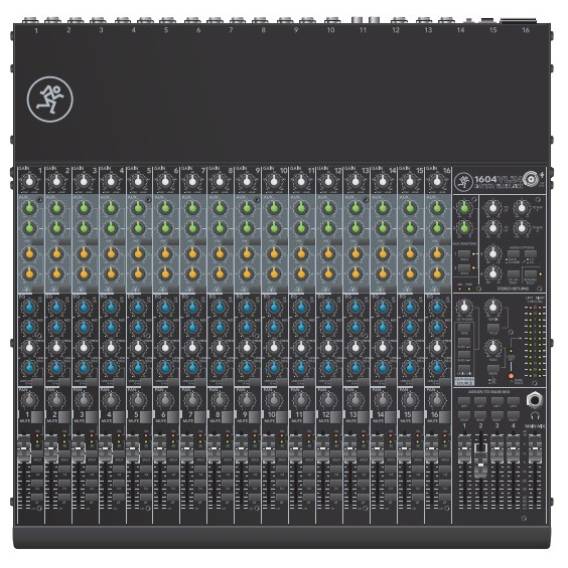 Obrázok pre Mackie 1604VLZ4 audio mixér 16 kanály/kanálů 20 - 20000 Hz