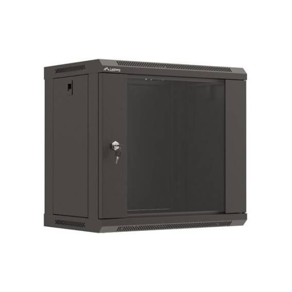 Obrázok pre Lanberg WF03-5309-10B rack 9U Nástěnný regál Černá