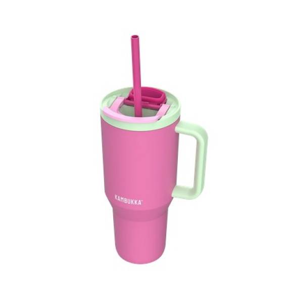 Obrázok pre Termohrnek Kambukka Rio Tumbler 950ml Bubblegum Mint s teleskopickým brčkem