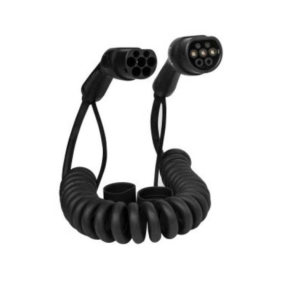 Obrázok pre DEFENZO SPIRO CAR CHARGING CABLE AC22 7M