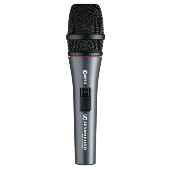 Obrázok pre Sennheiser E865-S - kondenzátorový mikrofon pro zpěv, superkardioidní, verze s vypínačem
