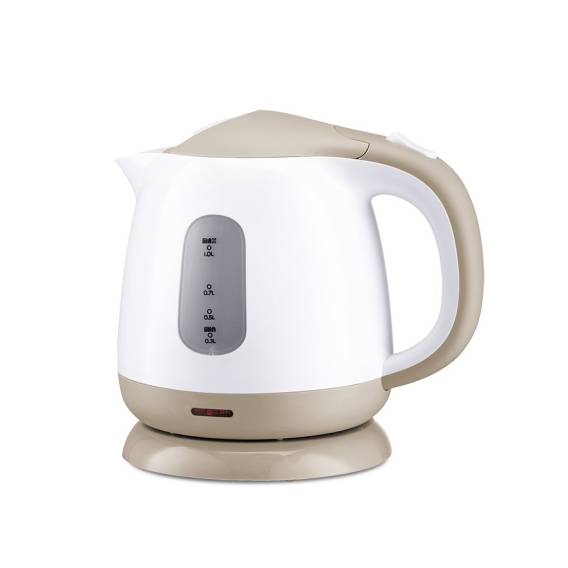 Obrázok pre MAESTRO MR-012-BEIGE elektrická konvice 1 l 1100 W Béžová, Bílá