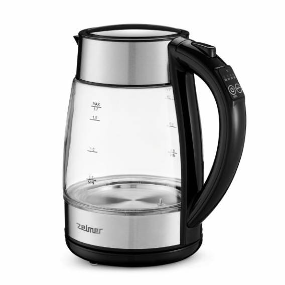 Obrázok pre Zelmer ZCK8026 elektrická konvice 1,7 l 2200 W Černá, Průhledná