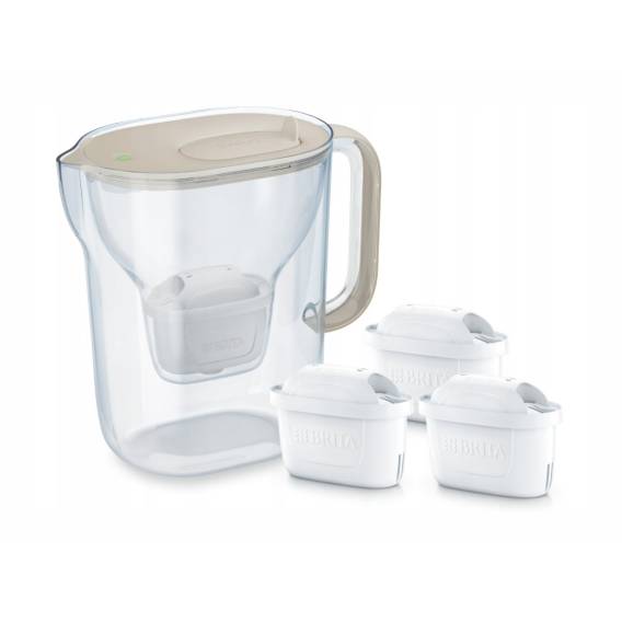 Obrázok pre Filtrační konvice BRITA Style ESSENTIAL XL písková + 3 x  filtr MX Pro Pure Performance