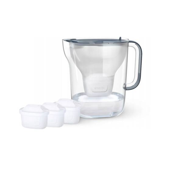 Obrázok pre Filtrační konvice BRITA Style ESSENTIAL XL, tmavě modrá + 3 x filtr MX Pro Pure Performance