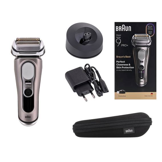 Obrázok pre Braun Series 9 Pro+ 9615S Planžetový holicí strojek Černá, Šedá