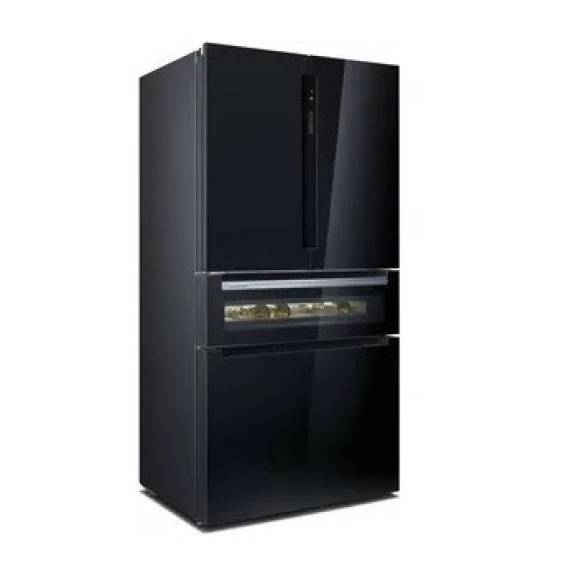 Obrázok pre Siemens KF96RSBEA lednice s mrazničkou (vedle sebe) Stojací 572 l Černá