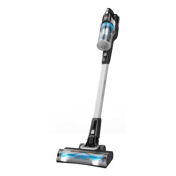 Obrázok pre Black & Decker BHFEB520D1-QW tyčový vysavač / elektrický smeták Baterie Suchý Cyklónový Bezsáčkové Černá, Stříbrná, Průhledná 2 Ah