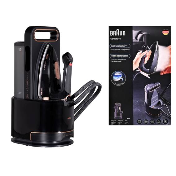 Obrázok pre Braun CareStyle 9 IS 9090 BK 2700 W 2 l EloxalPlus soleplate Černá, Měděná