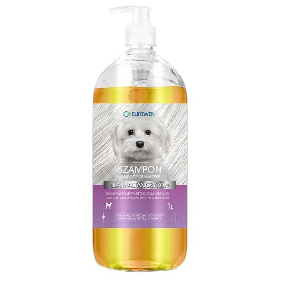 Obrázok pre EUROWET Maltese - šampon pro psy - 1l