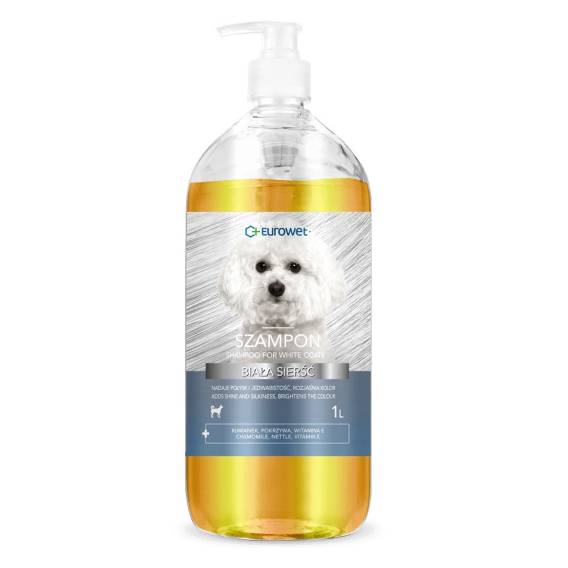 Obrázok pre EUROWET White coat - šampon pro psy - 1l