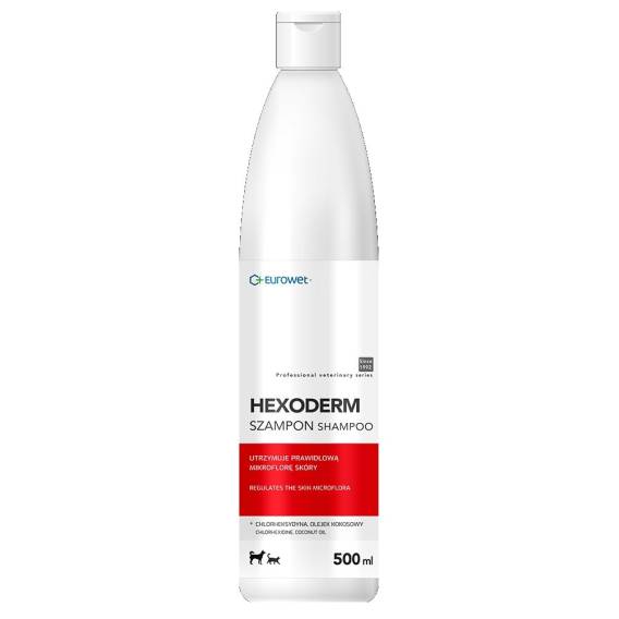 Obrázok pre EUROWET Hexoderm - šampon pro psy a kočky - 500ml