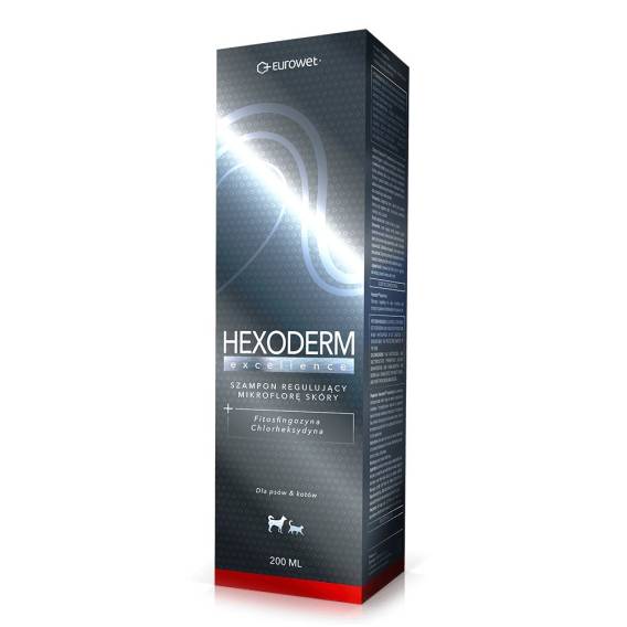 Obrázok pre EUROWET Hexoderm Excellence - šampon pro psy a kočky - 200 ml