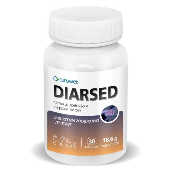 Obrázok pre EUROWET Diarsed - doplňky stravy pro psy a kočky - 30 tablet