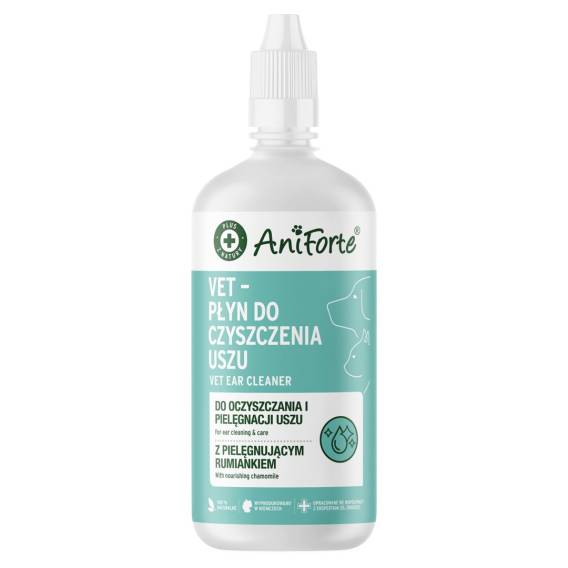 Obrázok pre ANIFORTE Vet - tekutý přípravek na čištění uší pro psy a kočky - 250 ml