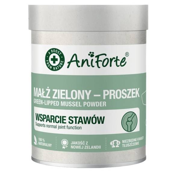 Obrázok pre ANIFORTE Green lipped mussel - doplňky stravy pro psy a kočky - 100g