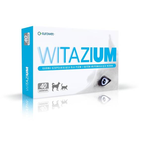 Obrázok pre EUROWET Witazium - doplňky stravy pro psy a kočky - 40 tablet