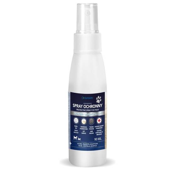 Obrázok pre EUROWET ochranný sprej na polštářky tlapek pro psy a kočky - 90 ml