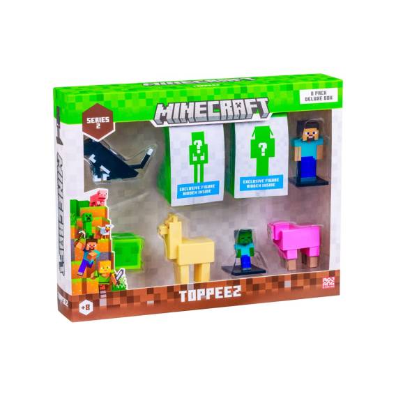 Obrázok pre MINECRAFT S2 FIGURES - 8 PACK DELUXE BOX (ASSORTMENT)