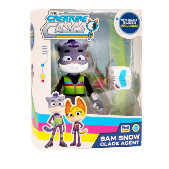 Obrázok pre CREATURE CASES S1 CLADE AGENT ACTION FIGURE - SAM SNOW