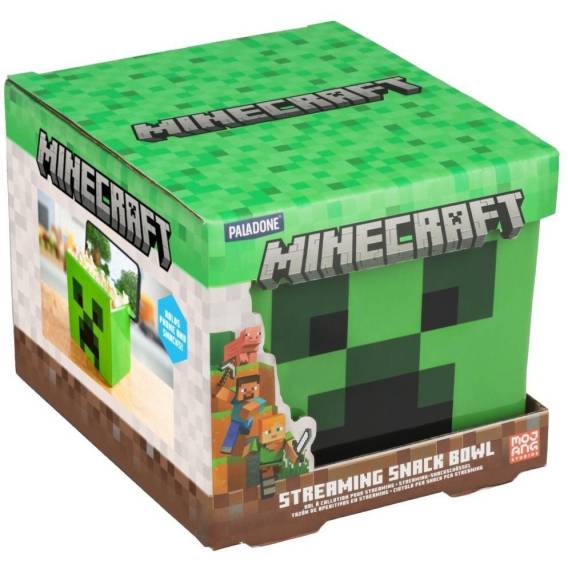 Obrázok pre PP MINECRAFT CREEPER STREAMING SNACK BOWL