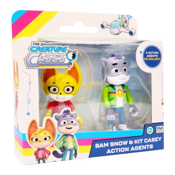 Obrázok pre CREATURE CASES S1 ACTION AGENTS 7,5 CM - 2 PACK (ASSORTMENT)