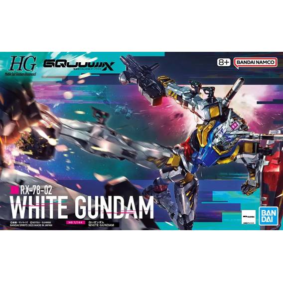 Obrázok pre HGGQ 1/144 RX-78-02 WHITE GUNDAM