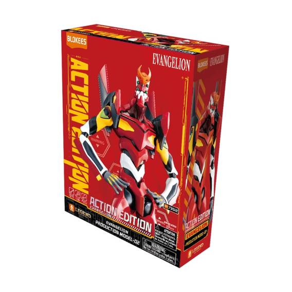 Obrázok pre BLOKEES EVANGELION ACTION EDITION - EVANGELION PRODUCTION MODEL 02