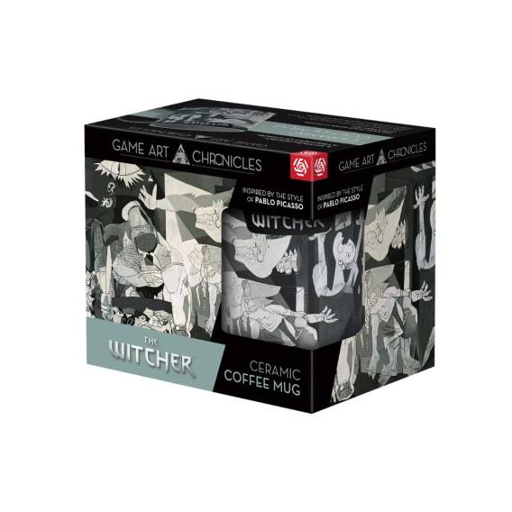 Obrázok pre Hrnek Good Loot Zaklínač 3 Game Art Chronicles - Ciri & Pablo Picasso 450 ml Černá