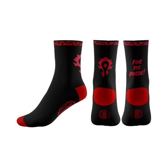 Obrázok pre Ponožky Good Loot World of Warcraft - For The Horde Černá