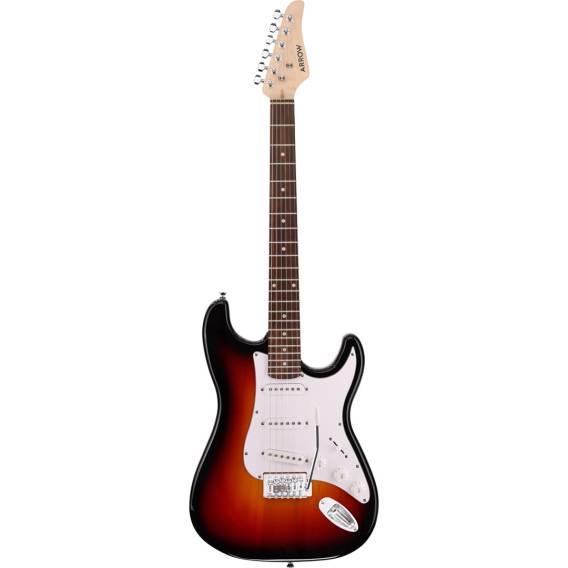 Obrázok pre Arrow Tonecaster ST 111 Tobacco Burst Rosewood/White - elektrická kytara