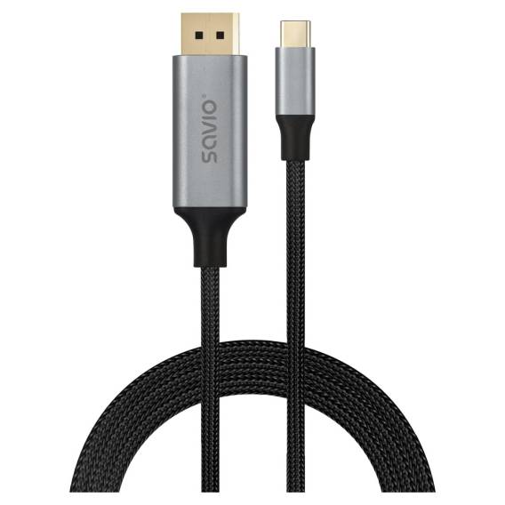 Obrázok pre Savio CL-208 USB kabel USB 3.2 Gen 1 (3.1 Gen 1) 2 m USB C Černá, Šedá