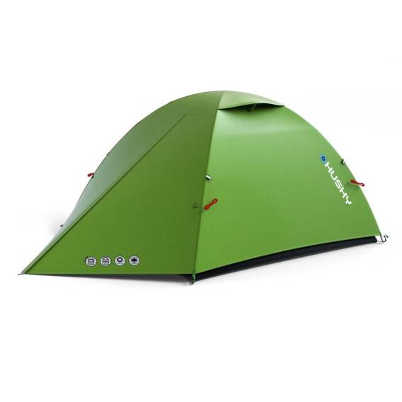 Obrázok pre Husky turistický stan pro dvě osoby SAWAJ 2, 215 × 230 × 120 cm, 2,2 kg, zelený