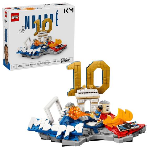 Obrázok pre LEGO EDITIONS 43013 Kylian Mbappé - Fotbalové sestřihy
