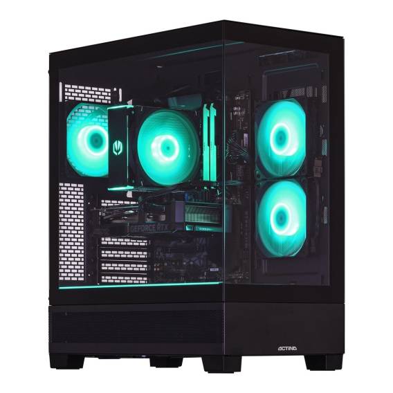 Obrázok pre Actina 5901443443483 PC AMD Ryzen™ 5 8400F 16 GB DDR5-SDRAM 1 TB SSD AMD Radeon RX 580 Windows 11 Home Midi Tower Černá