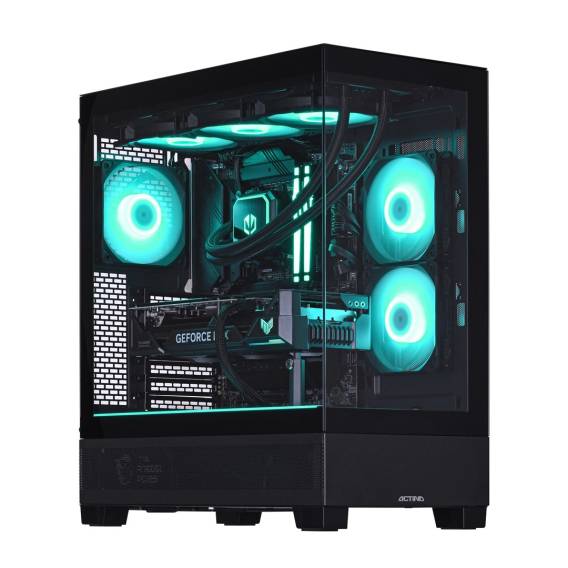 Obrázok pre Actina 5901443443544 PC Intel Core Ultra 7 270K Plus 32 GB DDR5-SDRAM 1 TB SSD NVIDIA GeForce RTX 5070 Midi Tower Černá