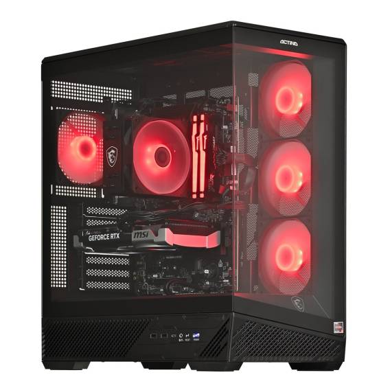 Obrázok pre Actina 5901443443803 PC AMD Ryzen™ 5 8400F 16 GB DDR5-SDRAM 1 TB SSD NVIDIA GeForce RTX 5050 Midi Tower Černá