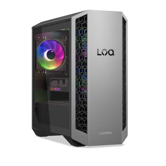 Obrázok pre Lenovo LOQ Tower 26ADR10 Ryzen 7 8745HX 32 GB DDR5 5200 SSD 1 TB GeForce RTX 5060 Ti 16 GB Windows 11 Luna Grey / Eclipse Black
