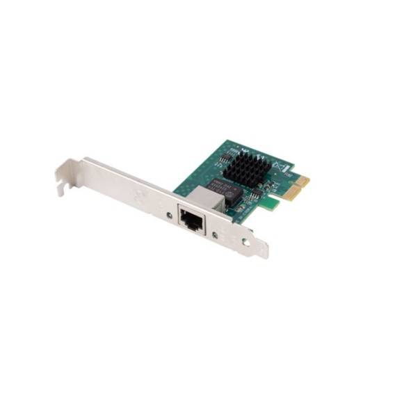 Obrázok pre SÍŤOVÁ KARTA LANBERG PCI EXPRESS X1 1X RJ45 2.5GB LOW PROFILE DRŽÁK