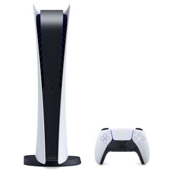 Obrázok pre Sony PlayStation 5 Digital E-Chassis Konzole Bílá, Černá