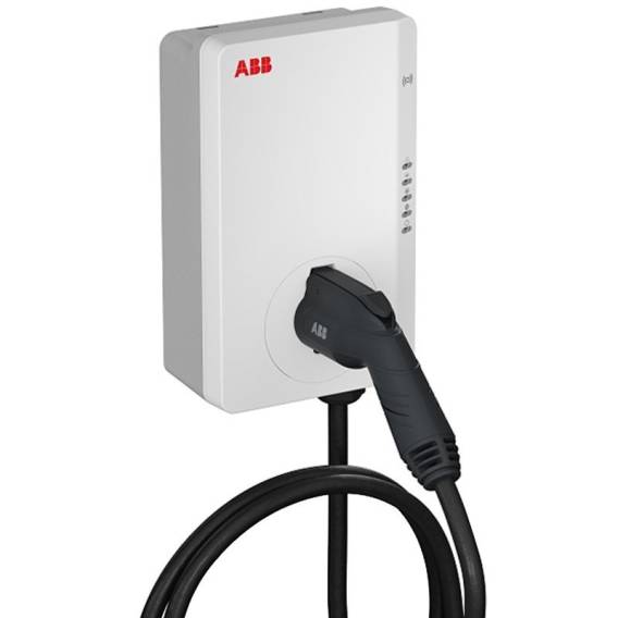Obrázok pre Nabíjecí stanice ABB Terra AC W11-G5-R-V2-0 Terra AC wallbox 11 kW, typ 2, kabel 5 m, třífázová/16 A, s RFID, verze 2