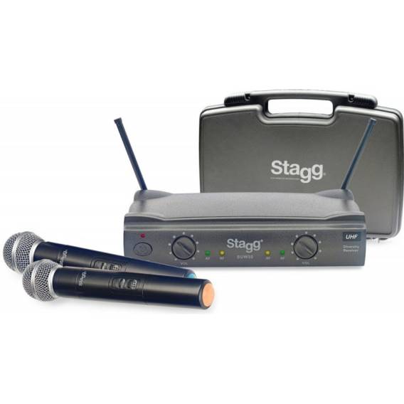 Obrázok pre Stagg SUW 50 MM FH EU Bezdrátový systém UHF Černý