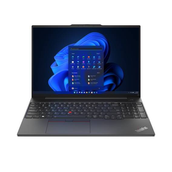 Obrázok pre Lenovo ThinkPad E16 Gen 1 (Intel) Intel® Core™ i5 i5-1335U Laptop 40,6 cm (16") WUXGA 16 GB DDR4-SDRAM 256 GB SSD Wi-Fi 6 (802.11ax) Windows 11 Pro Americká angličtina Černá Nový / Repack