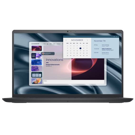 Obrázok pre DELL PV15255 AMD Ryzen™ 5 7520U Laptop 39,6 cm (15.6") Full HD 8 GB LPDDR5-SDRAM 512 GB SSD Wi-Fi 5 (802.11ac) Windows 11 Pro Černá