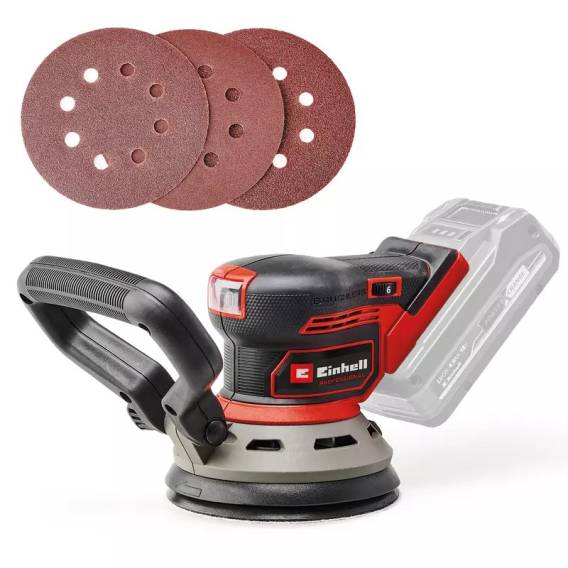Obrázok pre Einhell TP-RS 18/32 Li BL - Solo Podlahová bruska 24000 ot/min Černá, Červená