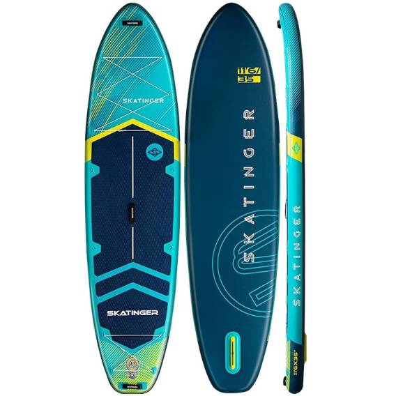 Obrázok pre Skatinger Deska SUP Prana light bule 350 x 89 x 15 cm Yoga