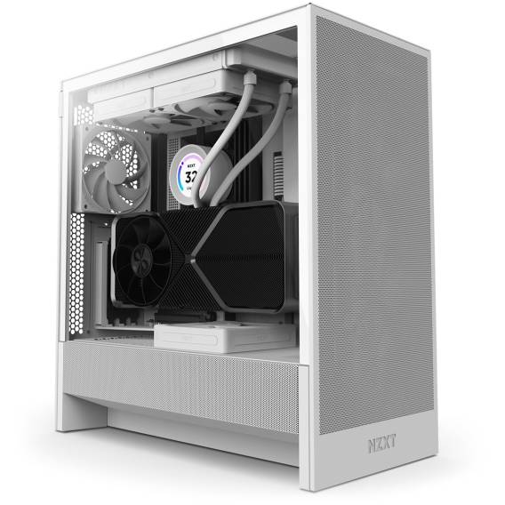 Obrázok pre NZXT H5 Flow Midi Tower Bílá