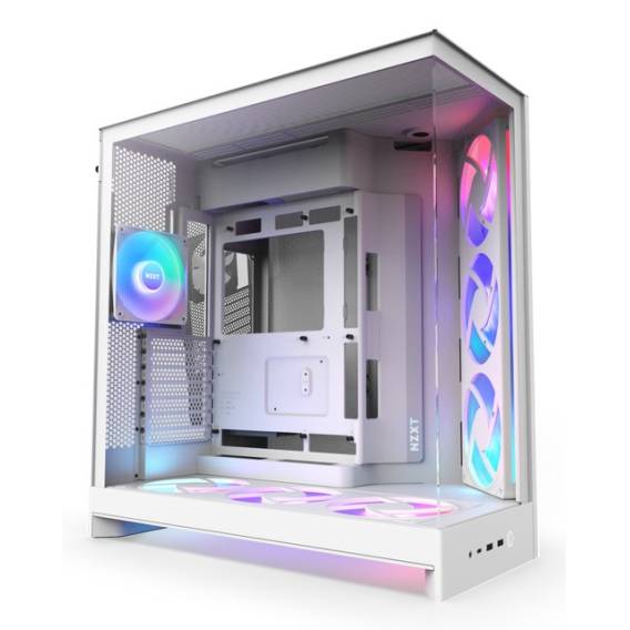 Obrázok pre NZXT H9 Flow RGB+ Midi Tower Bílá