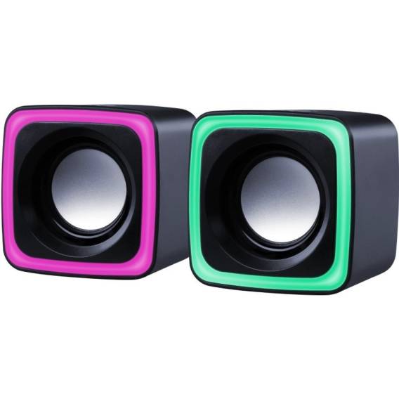 Obrázok pre DEFENDER REPRODUKTORY SOLAR 7 2.0 6 W LED USB 65117