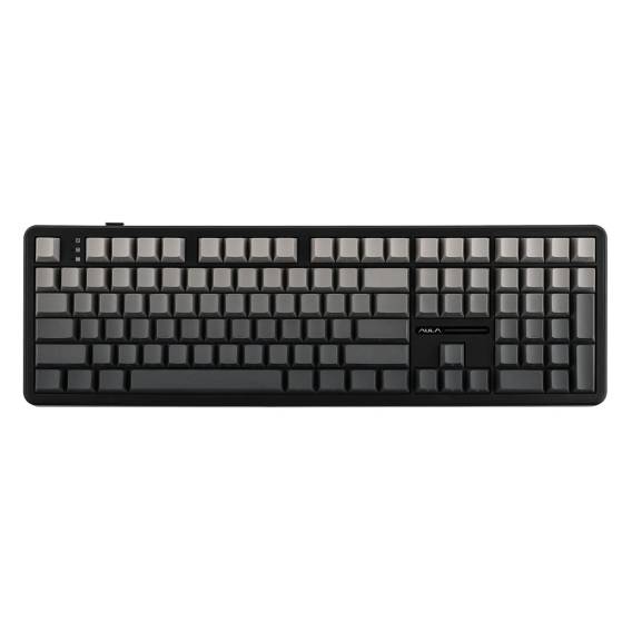 Obrázok pre Klávesnice s gumovým těsněním F108 Gradient Grey s přepínači Nimbus V3 RGB AULA